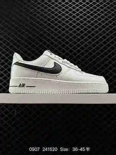 Auténtica zapatilla deportiva casual y versátil Nike Air Force Low Air Force One Low. El rendimiento