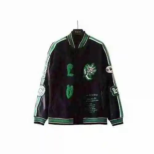 Louis Vuitton&amp; Louis Vuitton New Towel Embroidered Baseball Jersey