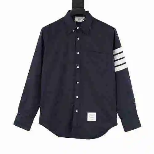 TB Four Bar Linen Silhouette Shirt