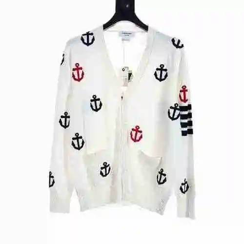 Anchor full print cardigan