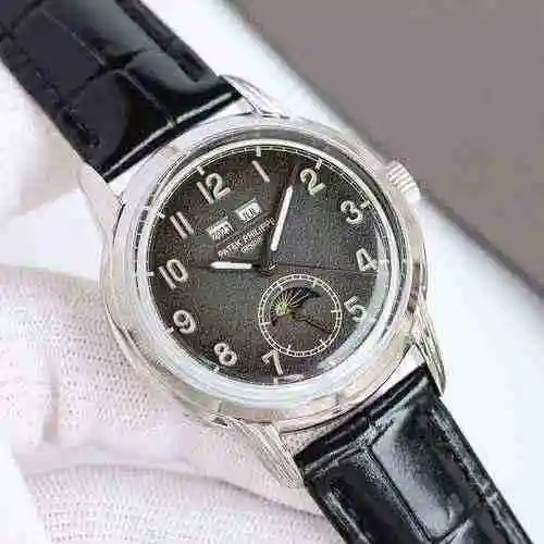 Reloj Patek Philippe para hombre combinado con movimiento mecánico original completamente automático
