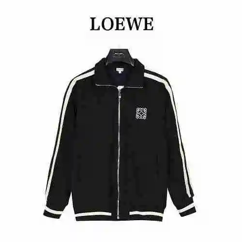 Loewe/Loewe 23Fw Contrast Ribbon Embroidery Set Coat