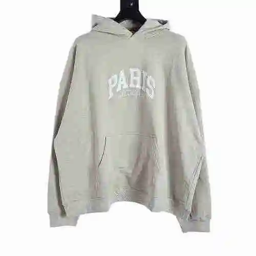 City limited PARIS embroidered hoodie