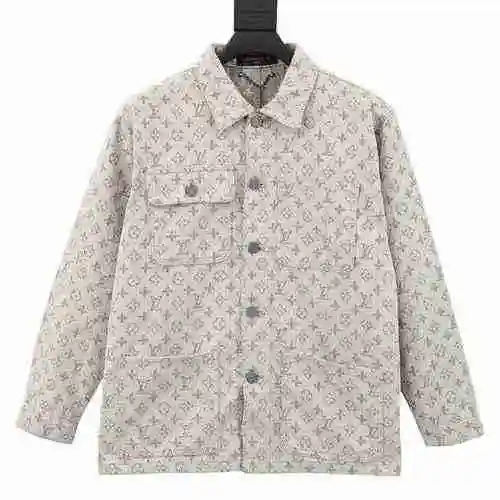 1V vintage denim long sleeved jacket jacket