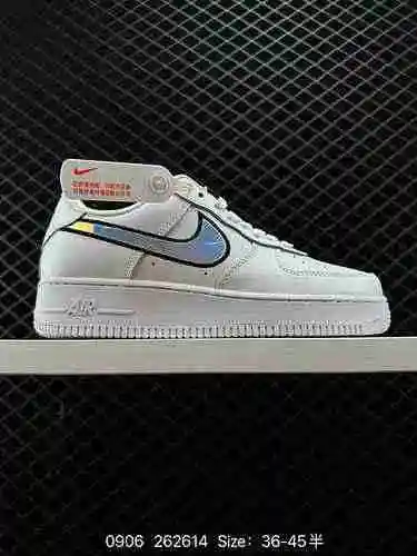 7 Nike Air Force '7 Air Force One Zapato deportivo informal, versátil y de caña baja. El rendimiento