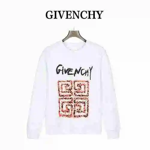 GIVENCHY/Givenchy 23 Maze Graphic Round Neck Sweater