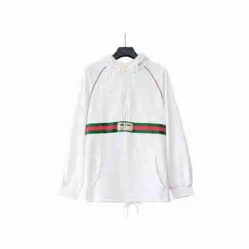 GUCCI-23 New Heavy Industry Hooded Zipper Sweater