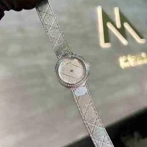 DIOR Reloj Dior para Mujer con Movimiento Mecánico Original Totalmente Automático Caja de Acero de P