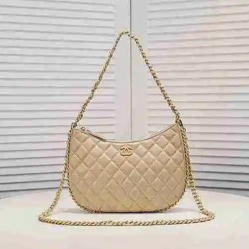 Chane1 Bolso hippie Chanel hecho de material de lona importado, bolsa de regalo de entrega de alta c