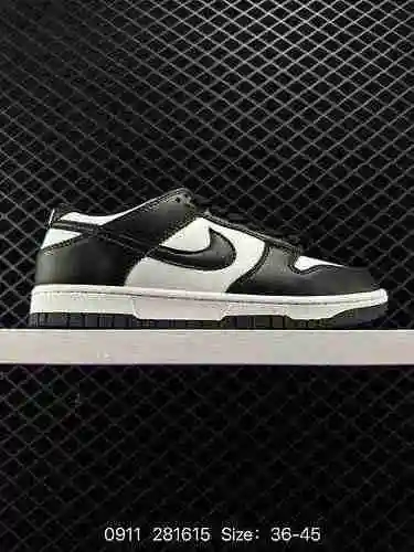 7 NK Dunk Low Panda blanco y negro DD39-/DD3- Llegada estable Versión perfecta Apariencia del produc