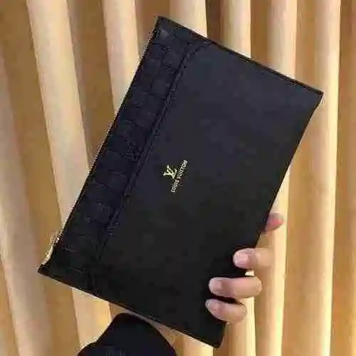 Bolso especial para hombre LV hecho de material de lona importado, bolsa de regalo de entrega de alt