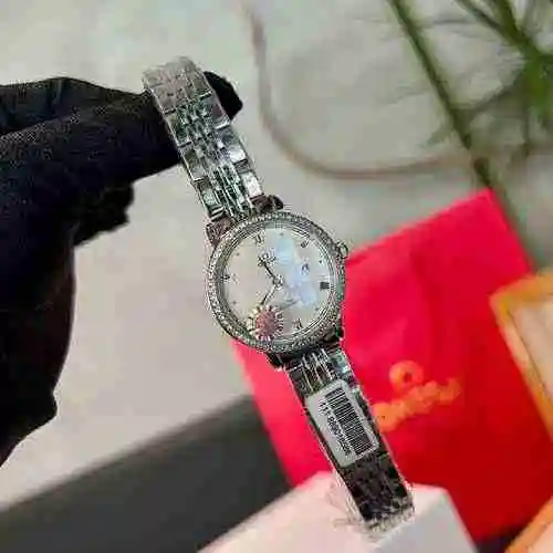 Reloj Omega para mujer combinado con movimiento mecánico original completamente automático Caja de a