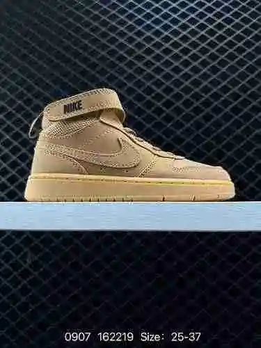 9NK Air Force One Junior Workers' Shoe ‼️ Aviones para niños menores de la talla 27 ✈️ Velcro de ala