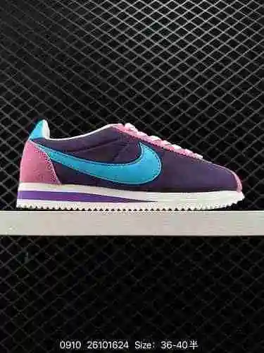 Los zapatos para correr de lona retro Nike/NK Classic Cortez Leather Forrest Gump de primera generac