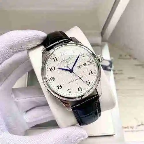 Reloj Longines para hombre combinado con movimiento mecánico original completamente automático Caja 