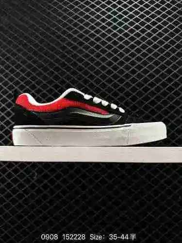 Mocasines Vans Knu-Skool VR3 LX de la serie Kempel Julian de zapatos deportivos casuales vulcanizado