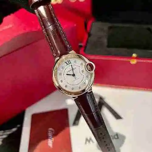 Reloj Cartier Reloj para mujer combinado con movimiento mecánico original completamente automático C
