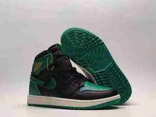 AJ1 Super A Cuero Golf Verde Negro 36-47.5
