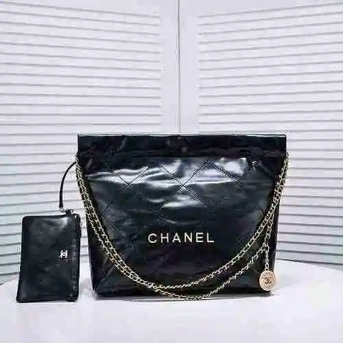 La bolsa de compras Chane1 Chanel está hecha de material de lona importado con una bolsa de regalo d