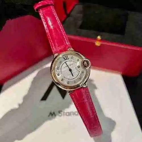 Reloj Cartier Reloj para mujer combinado con movimiento mecánico original completamente automático C