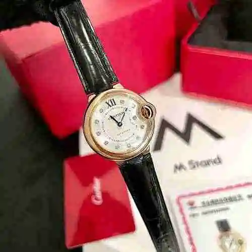 Reloj Cartier Reloj para mujer combinado con movimiento mecánico original completamente automático C