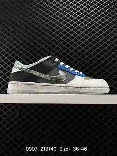 2 Clot x Dunk Low "What The" Co branded Mandarin Duck SB Low Top Casual Board Shoe FN36-99