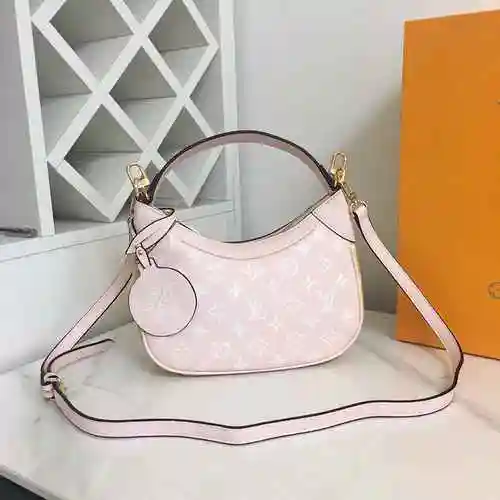 Bolsa para axila LV hecha de material de lona importado, bolsa de regalo de entrega de alta calidad,