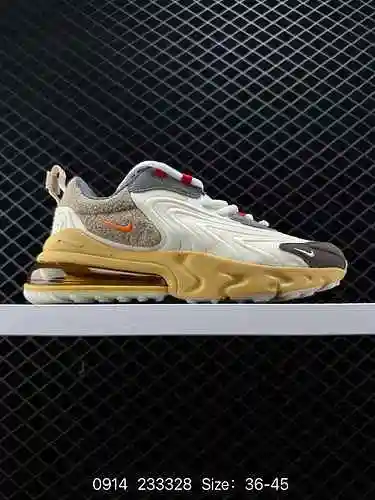 El 4 Travis Scott x Nike Air Max 27 React "Cactus Trails" se basa en el modelo de calzado 