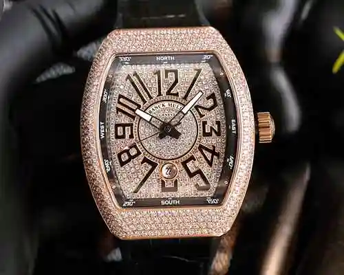 Edición personalizada avanzada Nuevo reloj Frank Pareja emparejado con movimiento mecánico completam