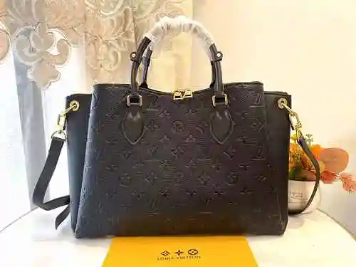 Bolso LV hecho de material de lona importado, bolsa de regalo de entrega de alta calidad, tamaño fac