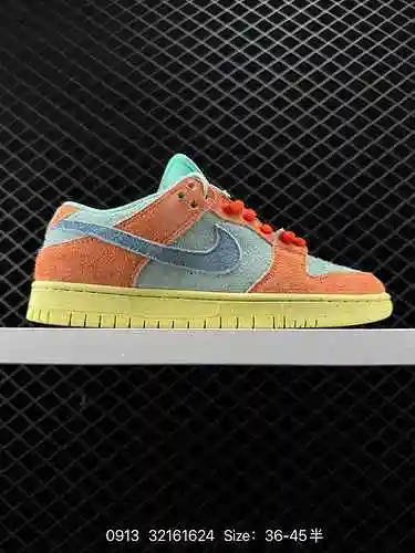2 Nk SB Dunk Low Orange Cyan # Grande Fábrica Pura Calidad original Envío Puro Genuino Caja de zapat