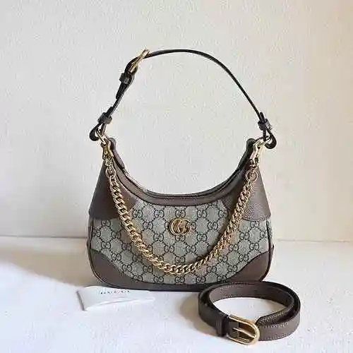 La bolsa para axilas GUCCI está hecha de cuero original importado de primer nivel y una versión répl