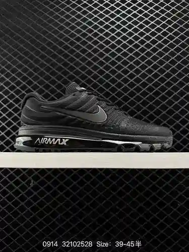 4 NK Air Max 27 Mesh Full Palm Air Cushion Deportes casuales Zapatos para correr versátiles 8499-4 A