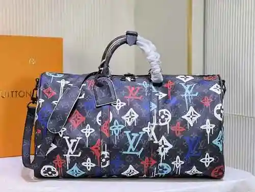 La bolsa de viaje está hecha de material de lona importado, con una bolsa de regalo de entrega de al