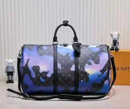 La bolsa de viaje está hecha de material de lona importado, con una bolsa de regalo de entrega de al
