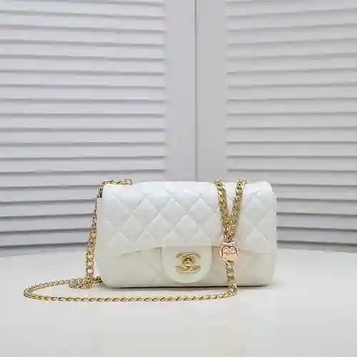 Bolso con cadena Chan Chanel hecho de material de lona importado, bolsa de regalo con entrega de alt