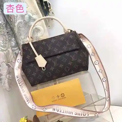 Bolso LV hecho de material de lona importado, bolsa de regalo de entrega de alta calidad, tamaño fac