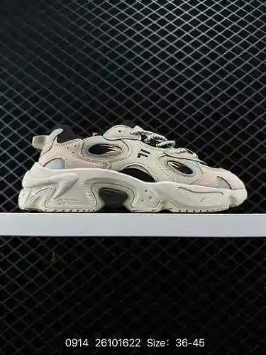 Fila Fusion 222ss nueva serie de zapatos retro para papá Alzeus con altura de ojo grande T2W232FBL T