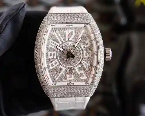 Edición personalizada avanzada Nuevo reloj Frank Pareja emparejado con movimiento mecánico completam