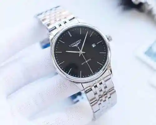 Reloj Longines para hombre combinado con movimiento mecánico original completamente automático Caja 