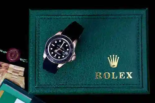 Reloj Rolex para hombre combinado con movimiento mecánico original completamente automático Caja de 