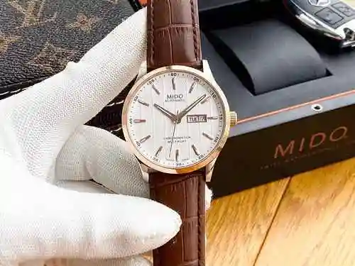Reloj Mido MIDO para hombre con movimiento mecánico original totalmente automático, caja de acero de