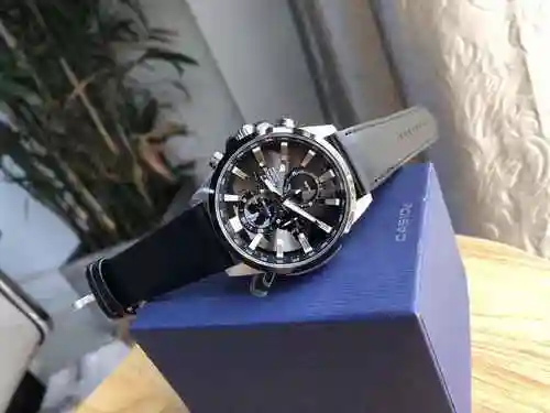 Reloj Casio para hombre con movimiento mecánico original totalmente automático, caja de acero de pre
