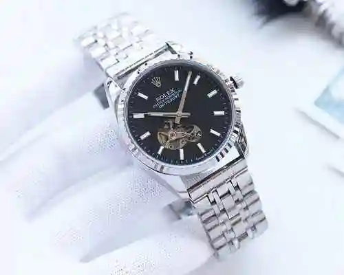 Reloj Rolex para hombre combinado con movimiento mecánico original completamente automático Caja de 
