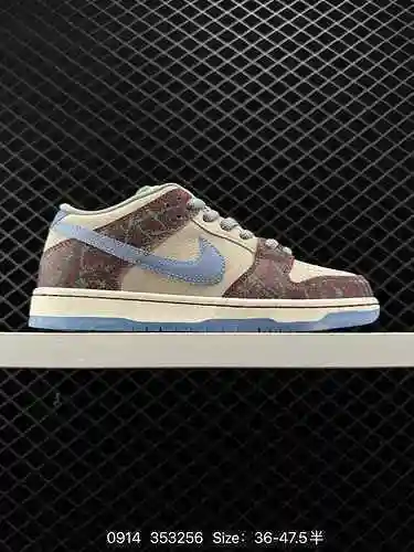 Los 28 zapatos deportivos casuales de corte bajo para patineta Nike SB Dunk Low Dunk de la serie Nik
