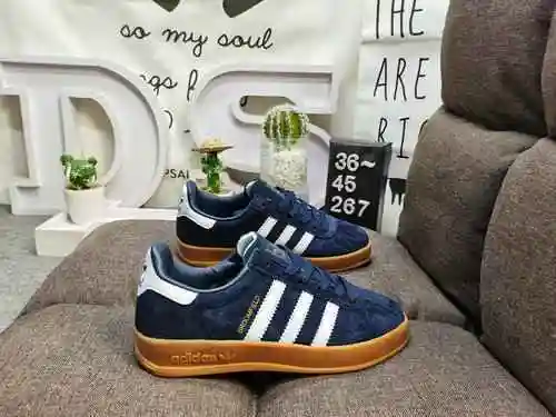 267D company grade true standard half size adlidas origins Gazelle Indoor casual wear resistant ligh