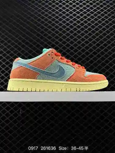 2 Nike SB Dunk Low Pro "Orange Aqua" Tropical Rainforest Recientemente, se lanzó una nueva