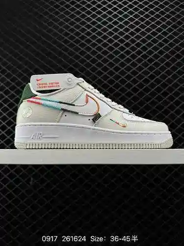 2 Nike Air Force Low Air Force One Low zapatillas deportivas informales y versátiles. El rendimiento