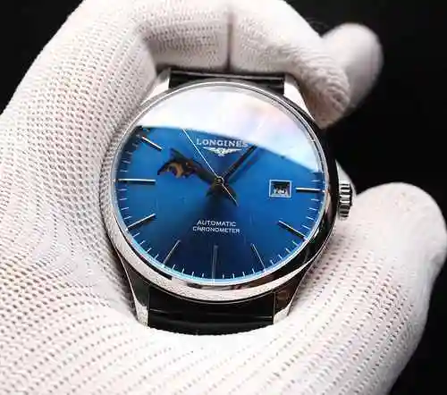 Reloj Longines para hombre combinado con movimiento mecánico original completamente automático Caja 