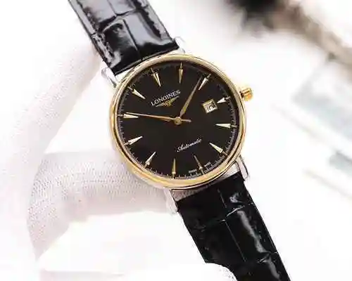 Reloj Longines para hombre combinado con movimiento mecánico original completamente automático Caja 